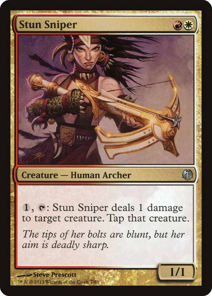 Stun Sniper (DDL-007) [Misc] Duel Decks: Heroes vs. Monsters MTG Single Wizards of the Coast