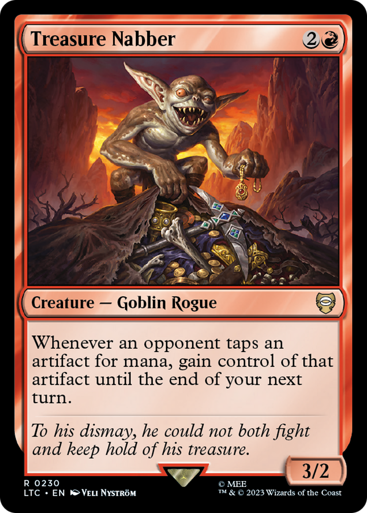 Treasure Nabber (LTC-230) [Tales of Middle-earth Commander] MTG Single Wizards of the Coast