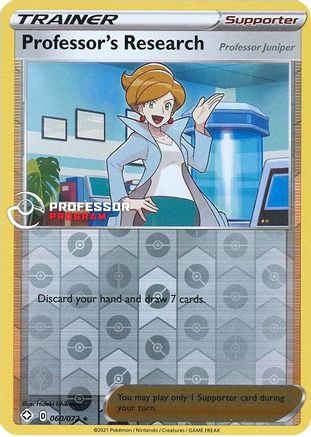 Professor's Research - 060/072 (2021) () Reverse Holofoil [Promos: Professor Program Promos] Pokemon Single Pokémon