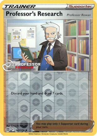 Professor's Research - 147/172 (2021) () Reverse Holofoil [Promos: Professor Program Promos] Pokemon Single Pokémon