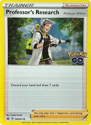 Professor's Research - SWSH178 (SWSH178/307) Holofoil [Promos: SWSH Promo Cards] Pokemon Single Pokémon