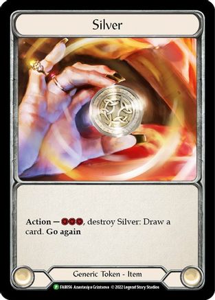 Silver [FAB056] (Promo)  Cold Foil Flesh And Blood Single Flesh And Blood   