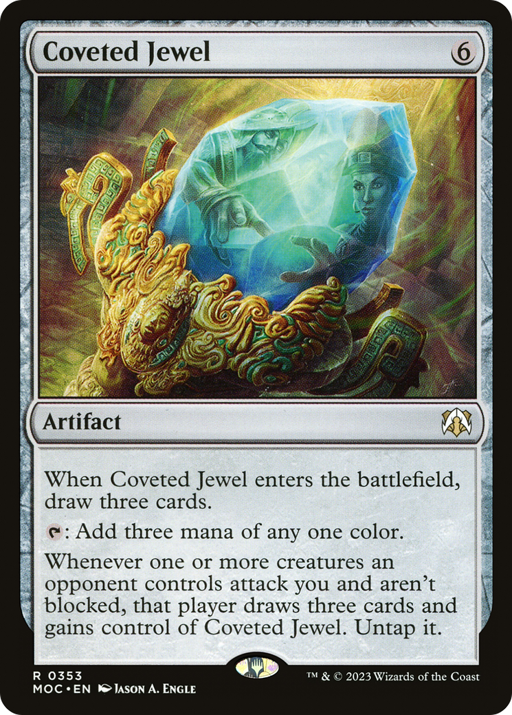 Coveted Jewel (MOC-353) [March of the Machine Commander] MTG Single Wizards of the Coast