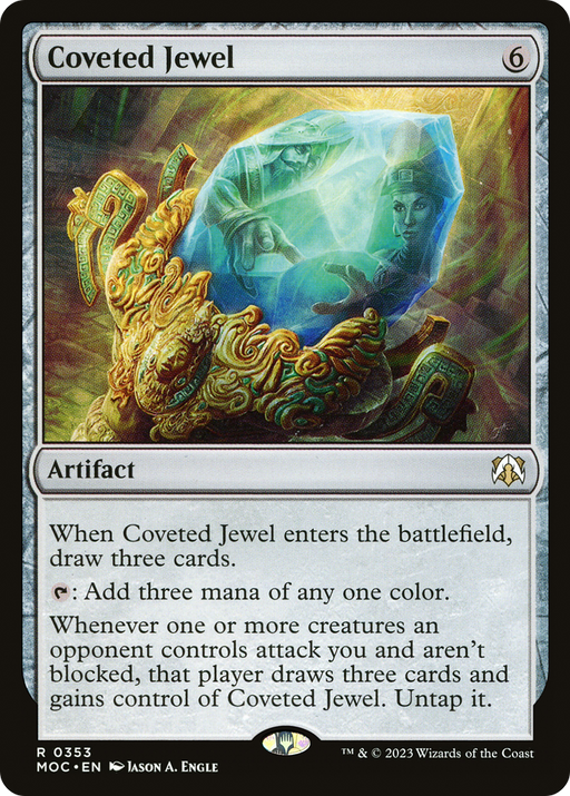 Coveted Jewel (MOC-353) [March of the Machine Commander] MTG Single Wizards of the Coast