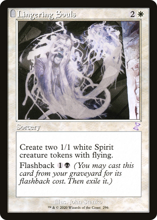 Lingering Souls (TSR-296) [Time Spiral Remastered] MTG Single Wizards of the Coast