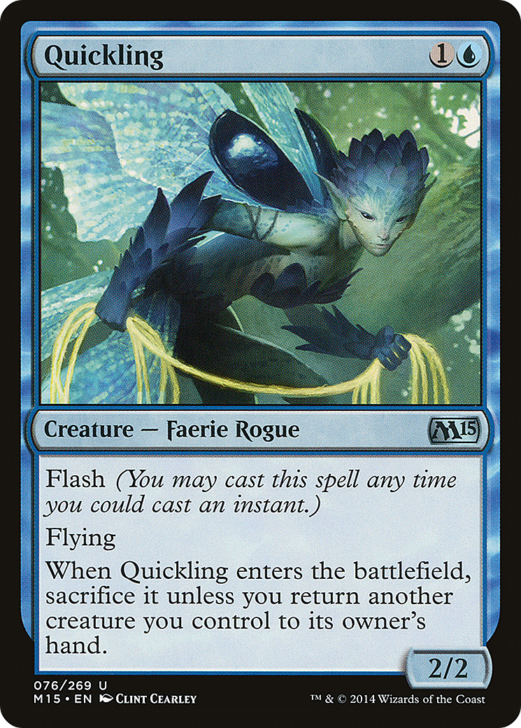 Quickling (M15-076) [Magic 2015] Foil MTG Single Wizards of the Coast
