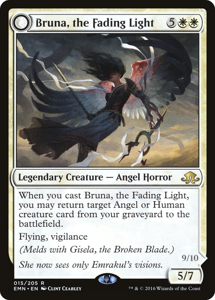 Bruna, the Fading Light (EMN-015) [Eldritch Moon] MTG Single Wizards of the Coast