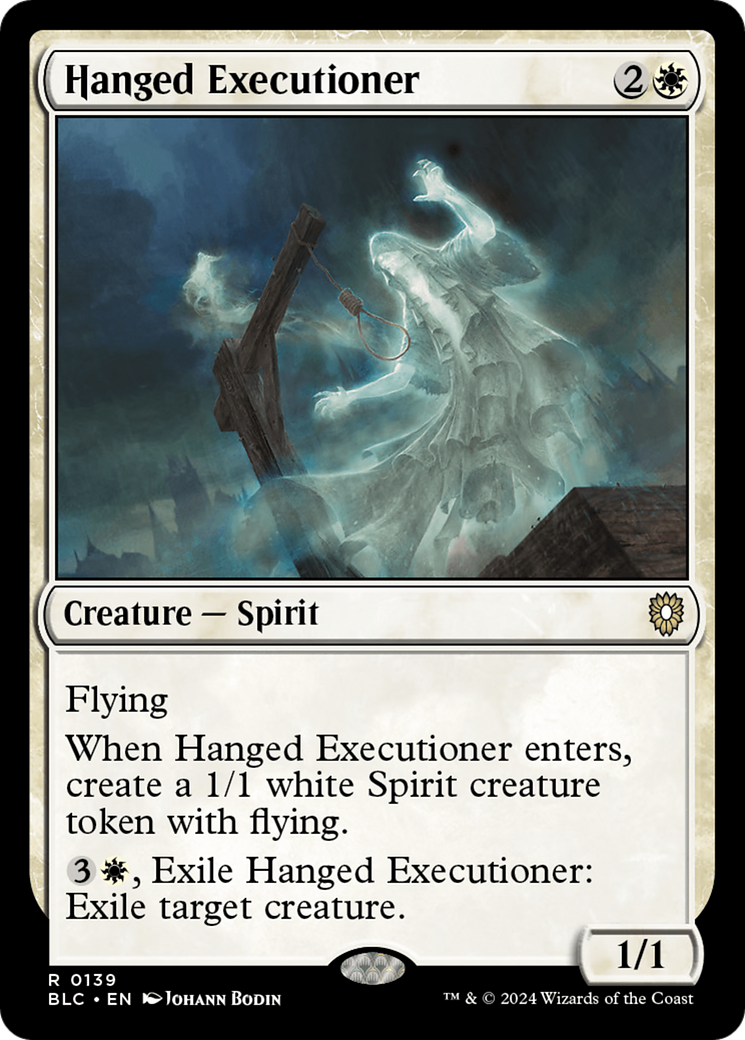 Hanged Executioner (BLC-139) [Bloomburrow Commander] MTG Single Wizards of the Coast