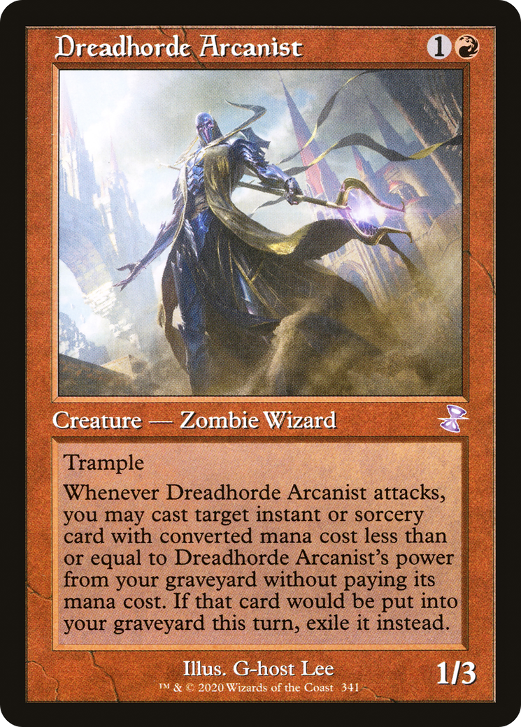 Dreadhorde Arcanist (TSR-341) [Time Spiral Remastered] MTG Single Wizards of the Coast