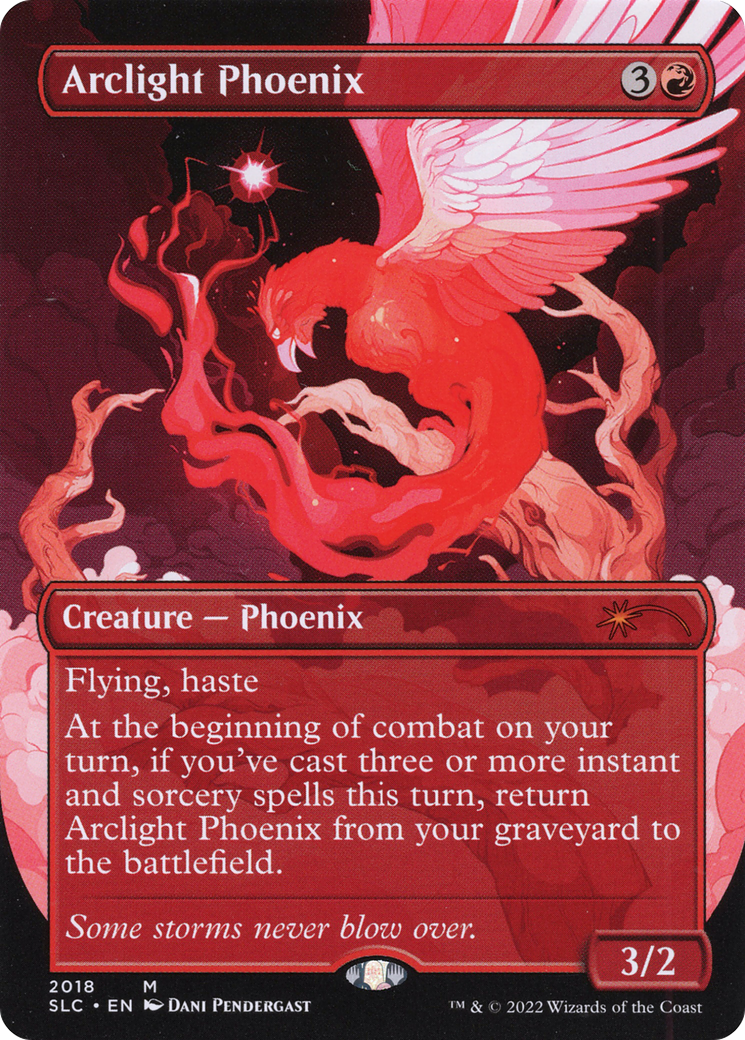 Arclight Phoenix (SLC-2018) [Secret Lair] Countdown Kit (Borderless) MTG Single Wizards of the Coast