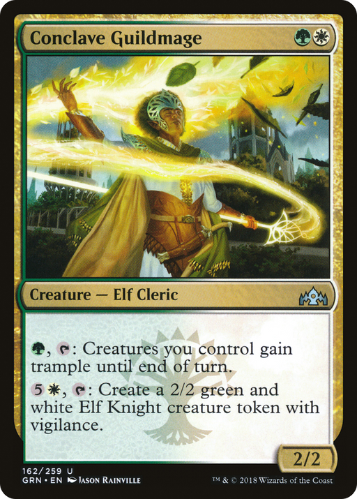 Conclave Guildmage (GRN-162) [Guilds of Ravnica] MTG Single Wizards of the Coast