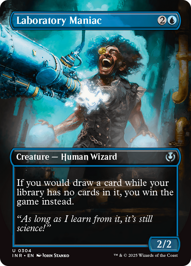 Laboratory Maniac (INR-304) [Innistrad Remastered] (Borderless) MTG Single Wizards of the Coast