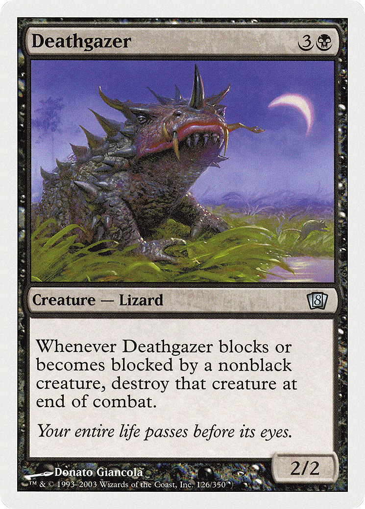Deathgazer (8ED-126) [8th Edition] Foil MTG Single Wizards of the Coast