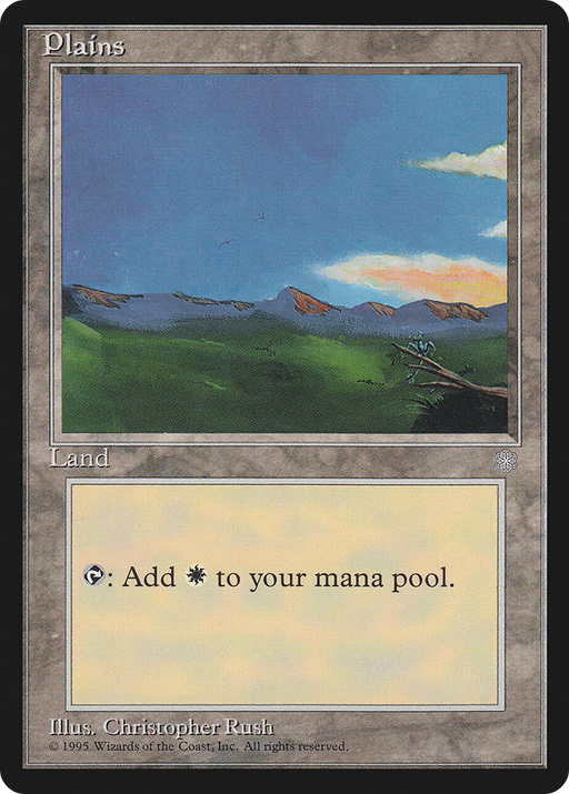 Plains (ICE-366) [Ice Age] MTG Single Wizards of the Coast