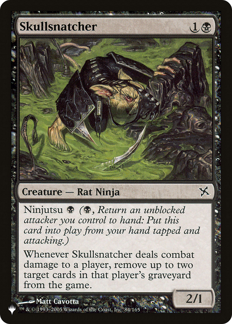 Skullsnatcher (LIST-BOK-84) [Mystery Booster] The List MTG Single Wizards of the Coast