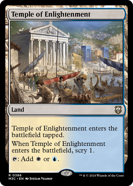 Temple of Enlightenment (M3C-386) [Modern Horizons 3 Commander] MTG Single Wizards of the Coast