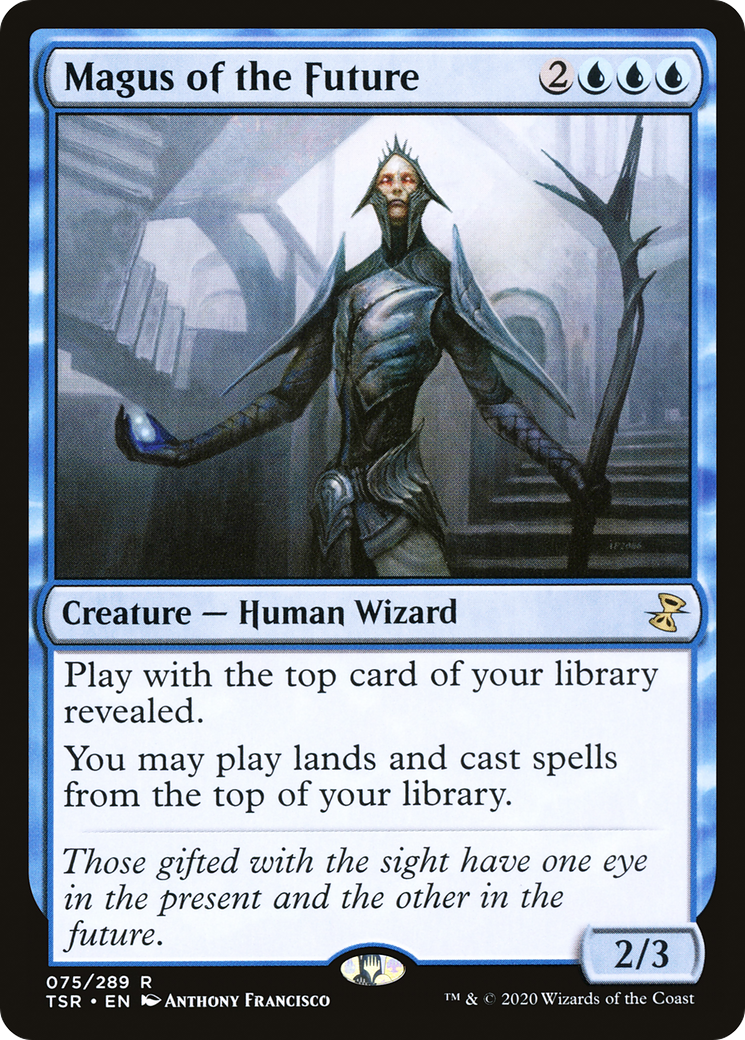 Magus of the Future (TSR-075) [Time Spiral Remastered] MTG Single Wizards of the Coast