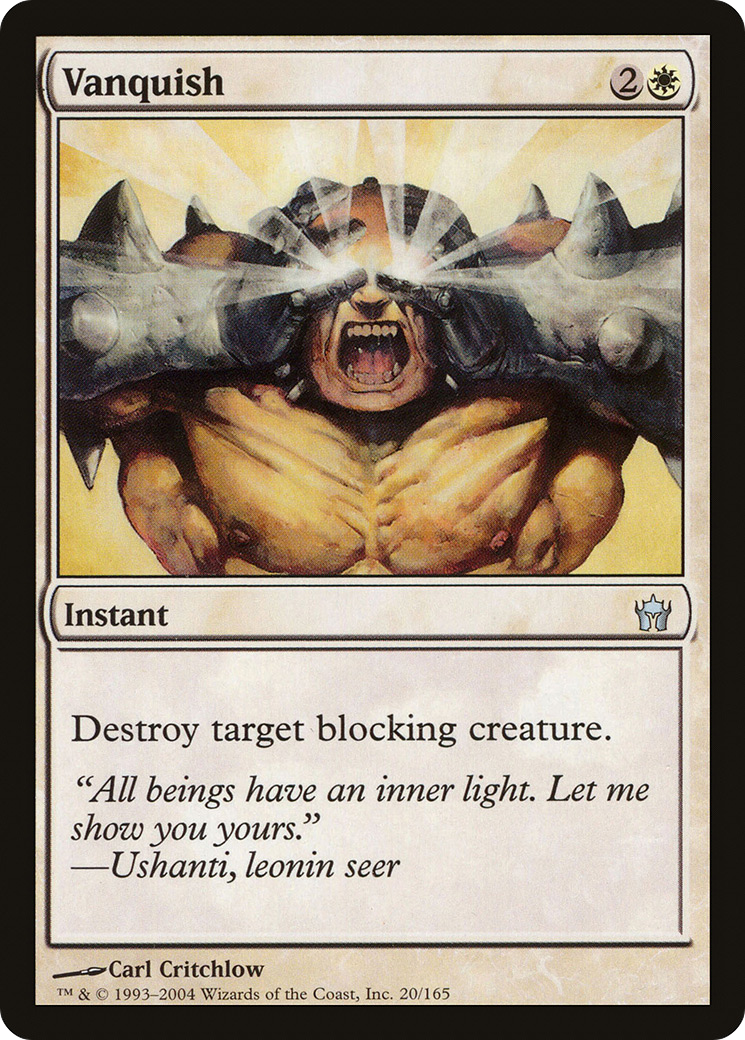 Vanquish (5DN-020) [Fifth Dawn] Foil MTG Single Wizards of the Coast