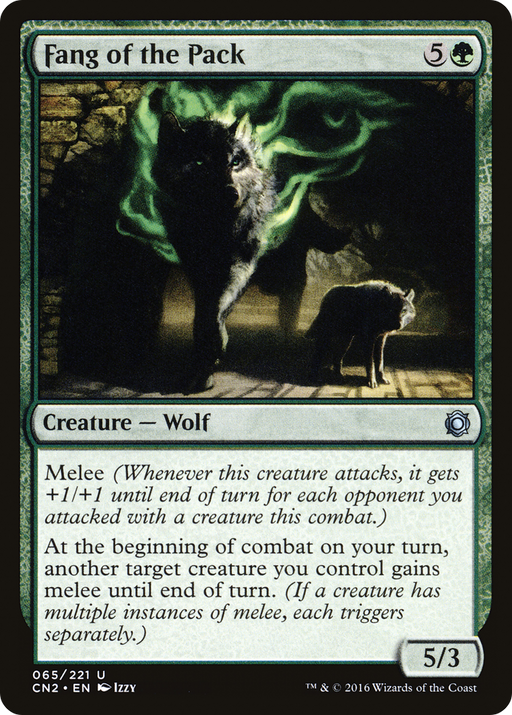Fang of the Pack (CN2-065) [Conspiracy: Take the Crown] MTG Single Wizards of the Coast