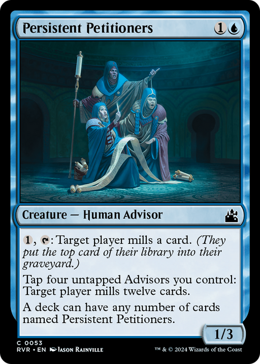 Persistent Petitioners (RVR-053) [Ravnica Remastered] MTG Single Wizards of the Coast