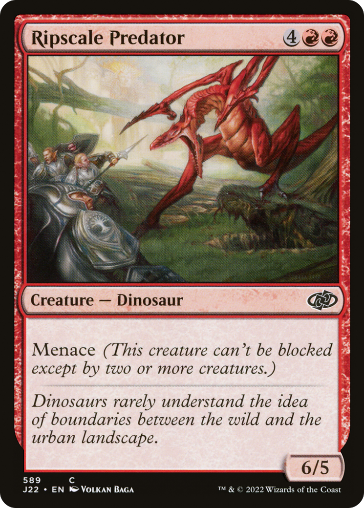 Ripscale Predator (J22-589) [Jumpstart 2022] MTG Single Wizards of the Coast