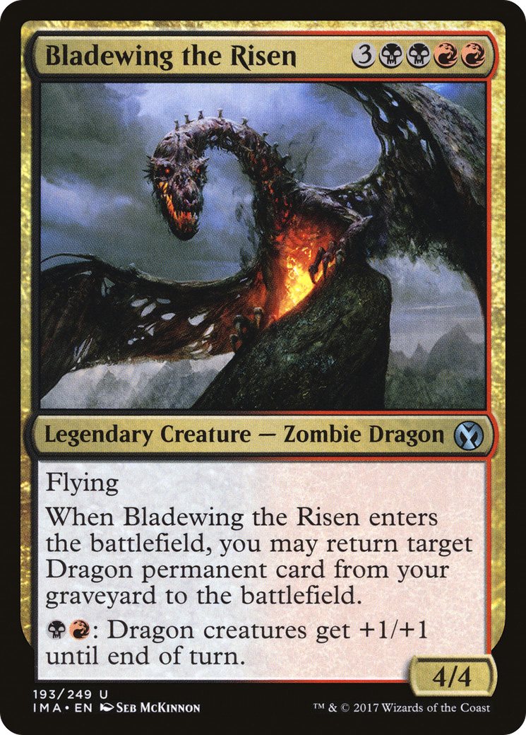 Bladewing the Risen (IMA-193) [Iconic Masters] MTG Single Wizards of the Coast