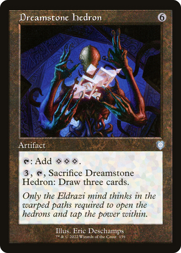Dreamstone Hedron (BRC-139) [The Brothers' War Commander] MTG Single Wizards of the Coast