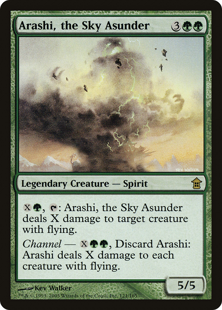 Arashi, the Sky Asunder (SOK-121) [Saviors of Kamigawa] Foil MTG Single Wizards of the Coast