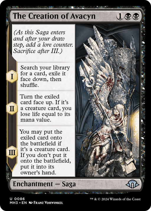 The Creation of Avacyn (MH3-086) [Modern Horizons 3] MTG Single Modern Horizons 3