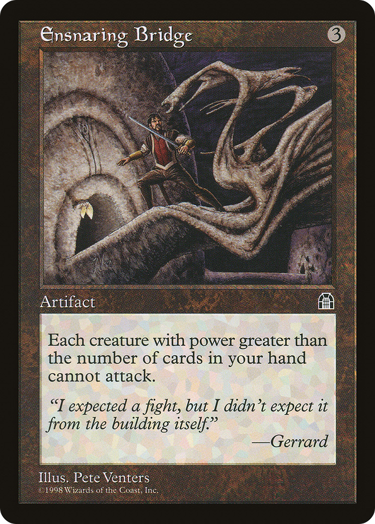 Ensnaring Bridge (STH-) [Stronghold] MTG Single Wizards of the Coast