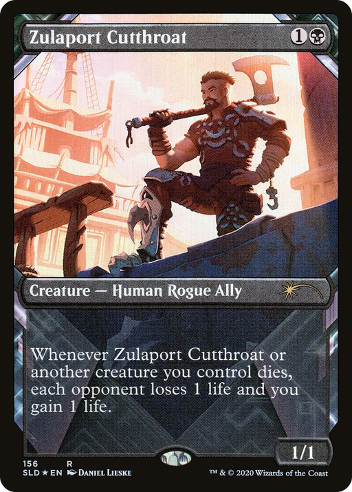 Zulaport Cutthroat (SLD-156) [Secret Lair] Drop (Showcase) MTG Single Wizards of the Coast