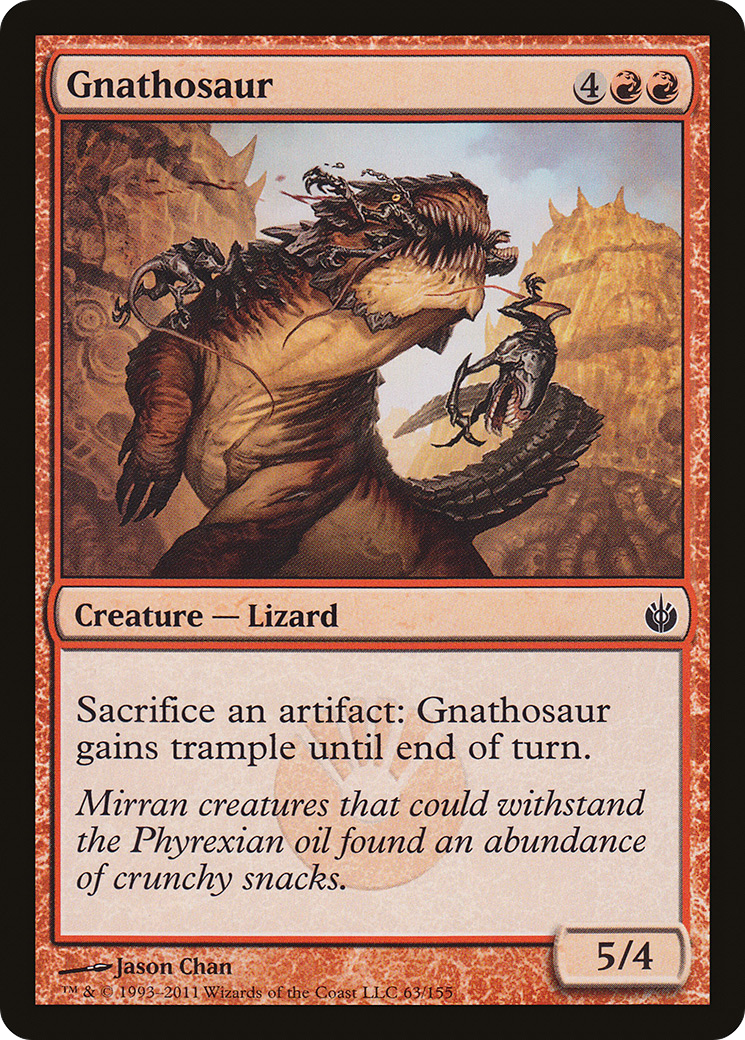 Gnathosaur (MBS-063) [Mirrodin Besieged] MTG Single Wizards of the Coast