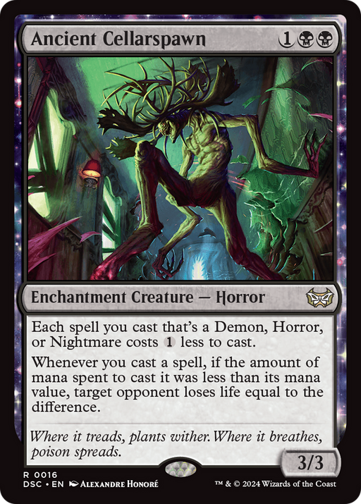 Ancient Cellarspawn (DSC-016) [Duskmourn: House of Horror Commander] MTG Single Wizards of the Coast