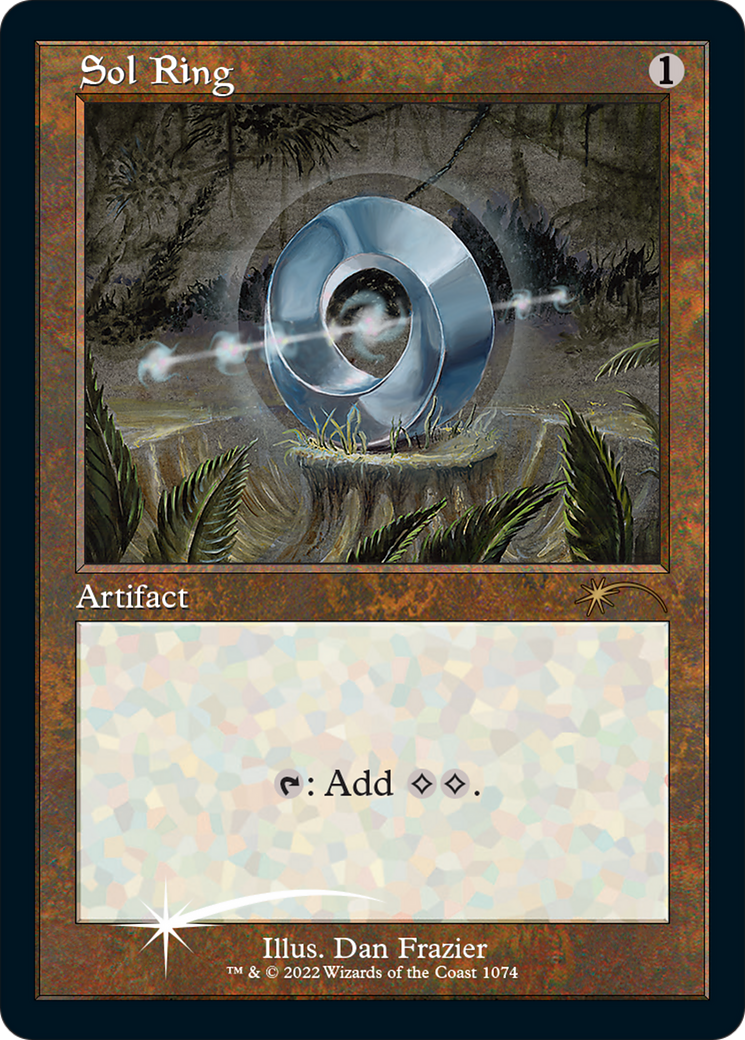 Sol Ring (SLD-1074) [Secret Lair] Drop Etched Foil MTG Single Wizards of the Coast