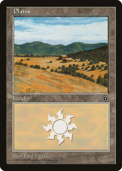 Plains (P02-151) [Misc] Portal Second Age MTG Single Wizards of the Coast