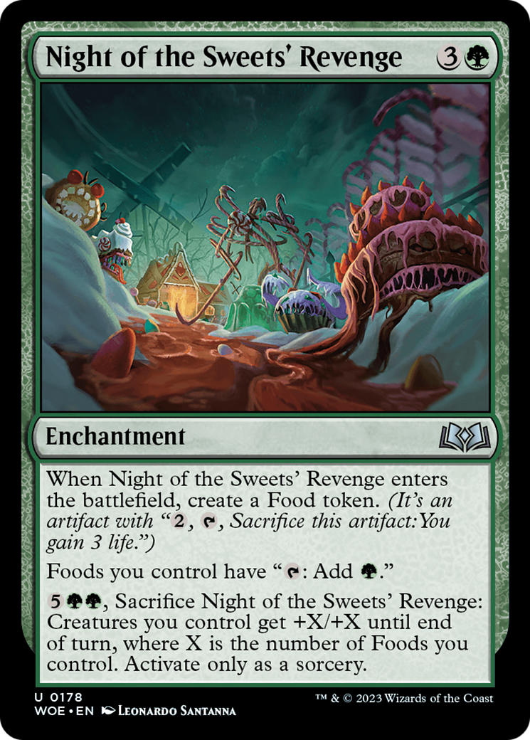 Night of the Sweets' Revenge [Wilds of Eldraine] MTG Single Magic: The Gathering