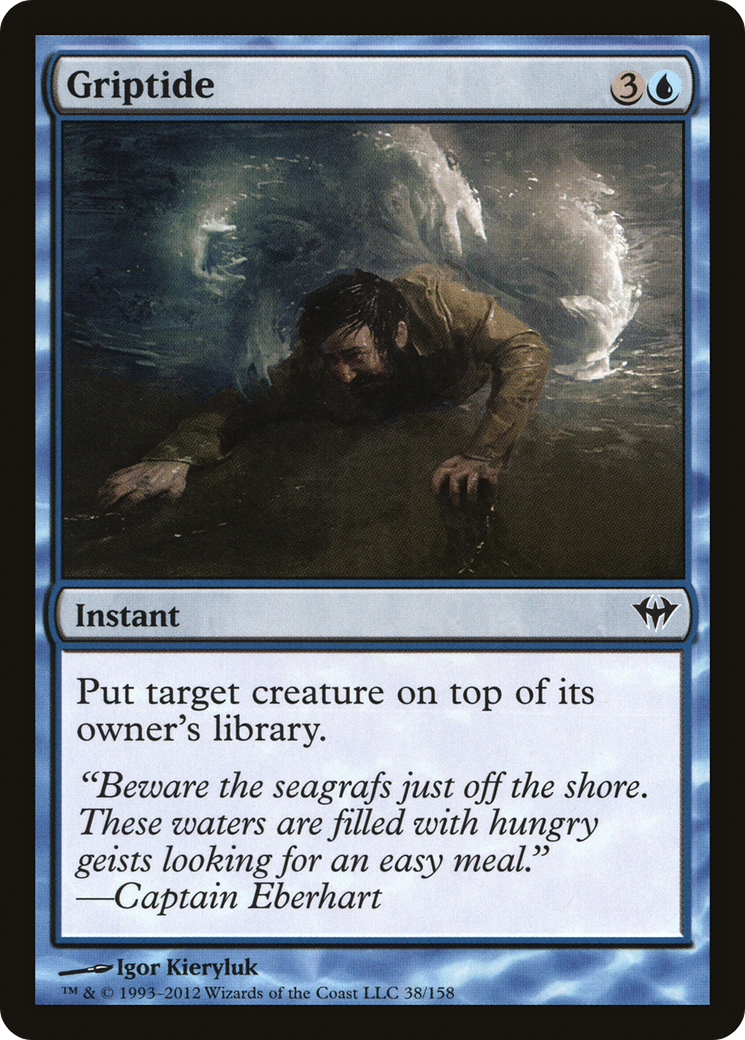 Griptide (DKA-038) [Dark Ascension] Foil MTG Single Wizards of the Coast