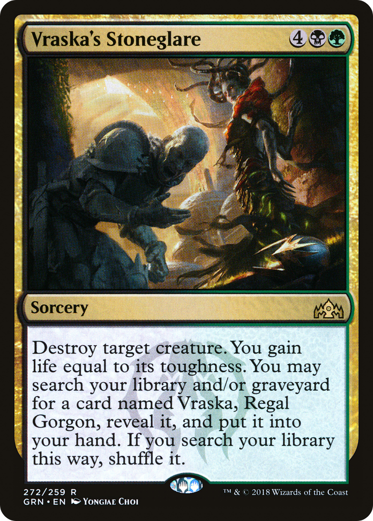 Vraska's Stoneglare (GRN-272) [Guilds of Ravnica] MTG Single Wizards of the Coast