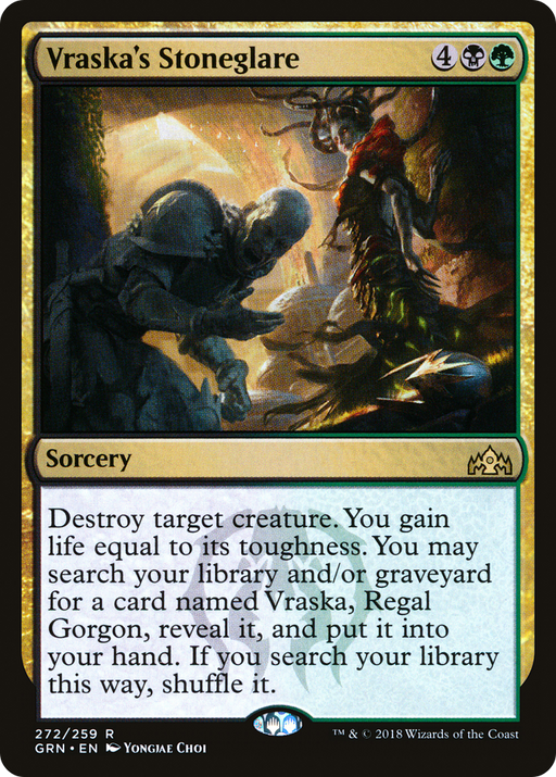 Vraska's Stoneglare (GRN-272) [Guilds of Ravnica] MTG Single Wizards of the Coast