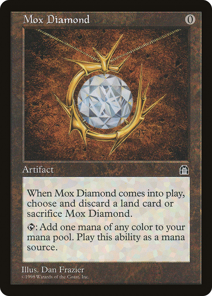 Mox Diamond (STH-138) [Stronghold] MTG Single Wizards of the Coast
