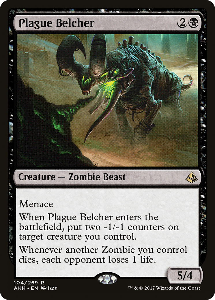 Plague Belcher (AKH-104) [Amonkhet] Foil MTG Single Wizards of the Coast