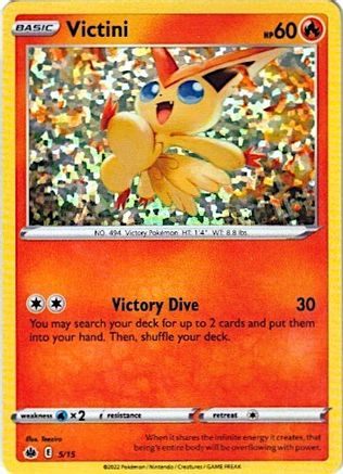 Victini - 5/15 Holofoil [Promos: McDonalds Promos 2022] Pokemon Single Pokémon