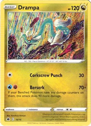 Drampa - 14/15 [Promos: McDonalds Promos 2022] Pokemon Single Pokémon