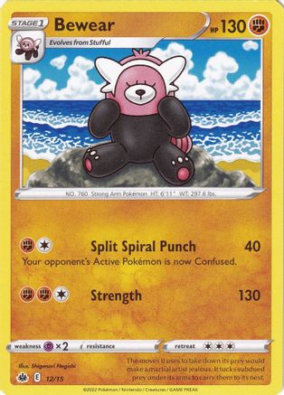 Bewear - 12/15 [Promos: McDonalds Promos 2022] Pokemon Single Pokémon