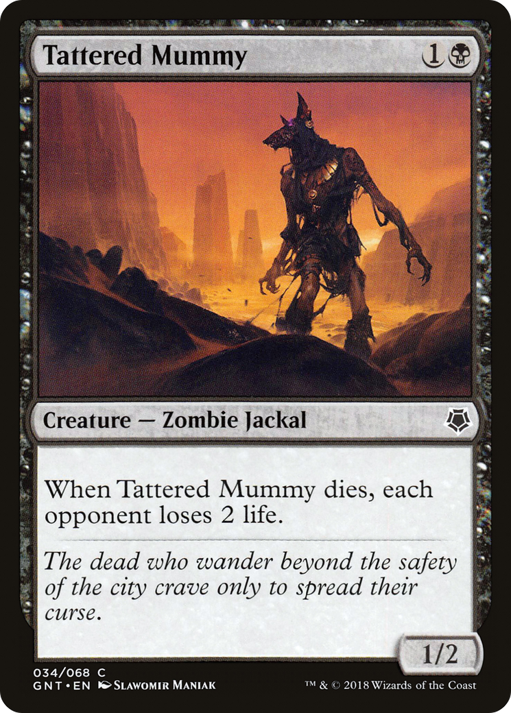 Tattered Mummy (GNT-034) [Misc] Game Night MTG Single Wizards of the Coast