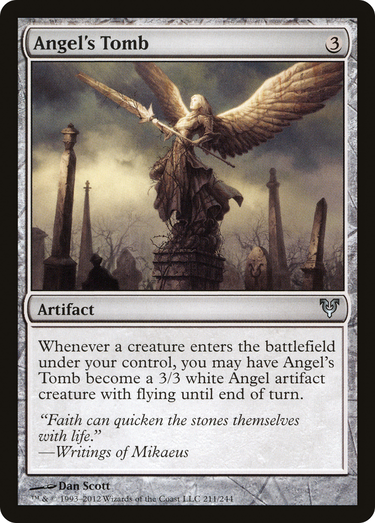 Angel's Tomb (AVR-211) [Avacyn Restored] Foil MTG Single Wizards of the Coast
