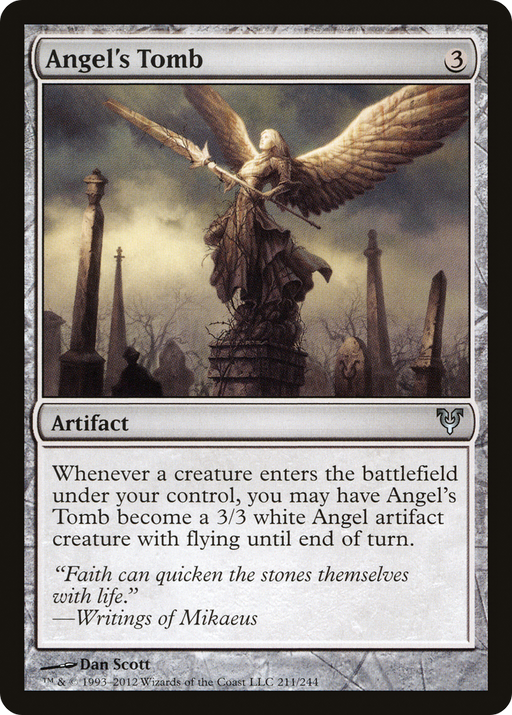 Angel's Tomb (AVR-211) [Avacyn Restored] MTG Single Wizards of the Coast