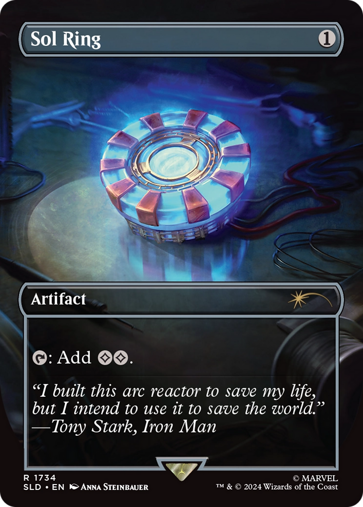 Sol Ring (SLD-1734) [Secret Lair] Drop (Borderless) MTG Single Wizards of the Coast