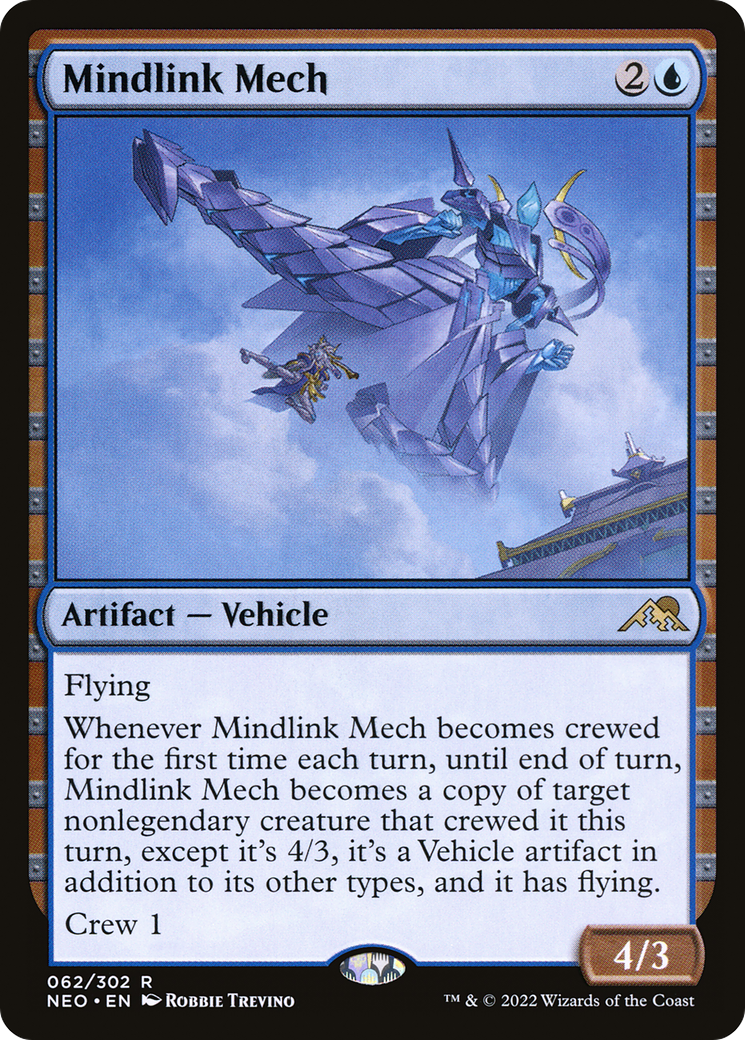 Mindlink Mech (NEO-062) [Kamigawa: Neon Dynasty] MTG Single Wizards of the Coast