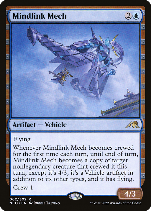 Mindlink Mech (NEO-062) [Kamigawa: Neon Dynasty] MTG Single Wizards of the Coast